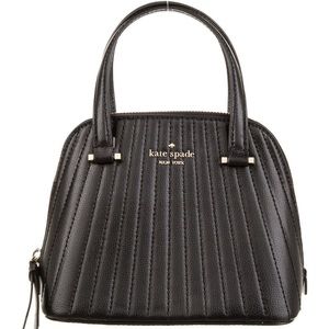 Kate Spade mini bag Patterson black dome satchel